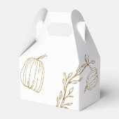 Li'l Pumpkin Baby Showbox Geschenkschachtel (Rückseite)