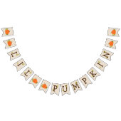 Lil Pumpkin Baby Shower Wimpelkette (Alle)