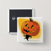 Lil' Pumpkin Head Button (Vorne & Hinten)