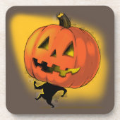 Lil' Pumpkin Head Getränkeuntersetzer (Vorderseite)