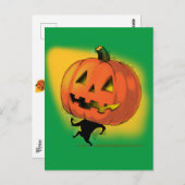 Lil' Pumpkin Head Postkarte (Vorne/Hinten)