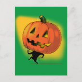 Lil' Pumpkin Head Postkarte (Vorderseite)