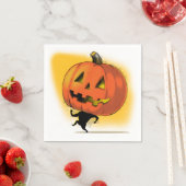 Lil' Pumpkin Head Serviette (Beispiel)