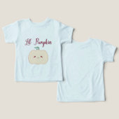 Lil' Pumpkin T-Shirt (Design Vorderseite & Rückseite)