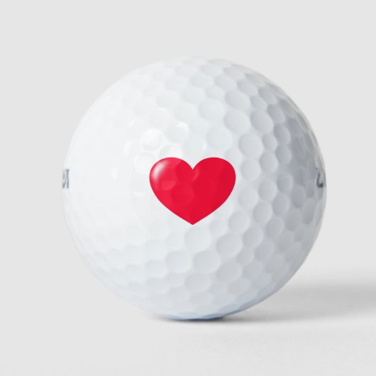 Lil Red Heart Golfball (Vorderseite)