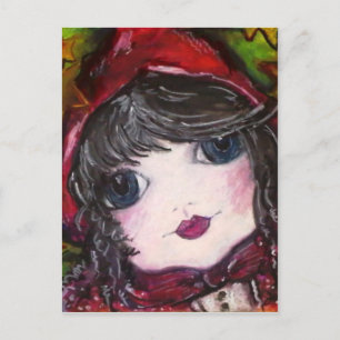 Lil' Red Riding Hood Postkarte