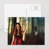 Lil Red Riding Hood - Postkarte (Vorne/Hinten)