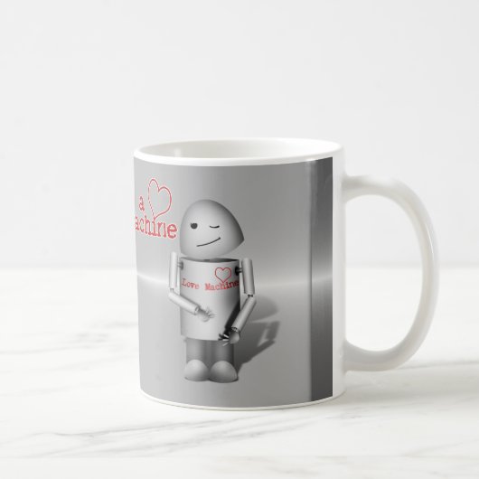 (Lil' Robo-x9) Liebe Kaffeetasse (Rechts)