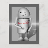(Lil' Robo-x9) Liebe Postkarte (Vorderseite)