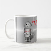 (Lil' Robo-x9) Liebesmaschine Kaffeetasse (Links)