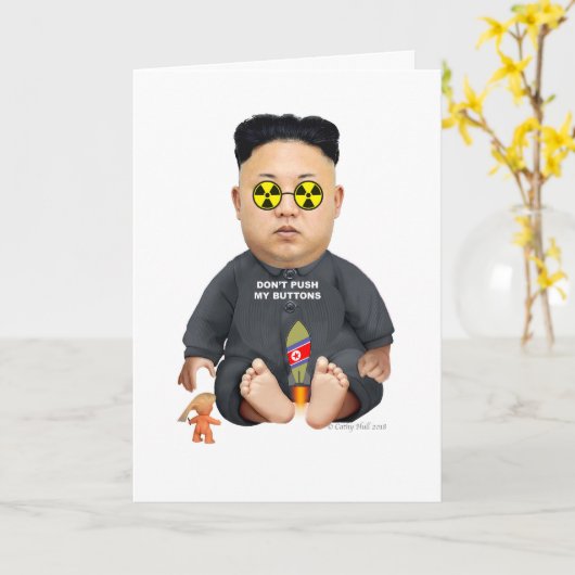 Lil Rocket das Spiel des Kindes Karte (Gelbe Blume)