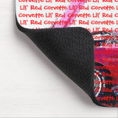 Lil Rot Korvette Mousepad (Ecke)