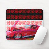Lil Rot Korvette Mousepad (Mit Mouse)