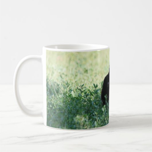 Lil schwarzes Häschen Kaffeetasse (Links)