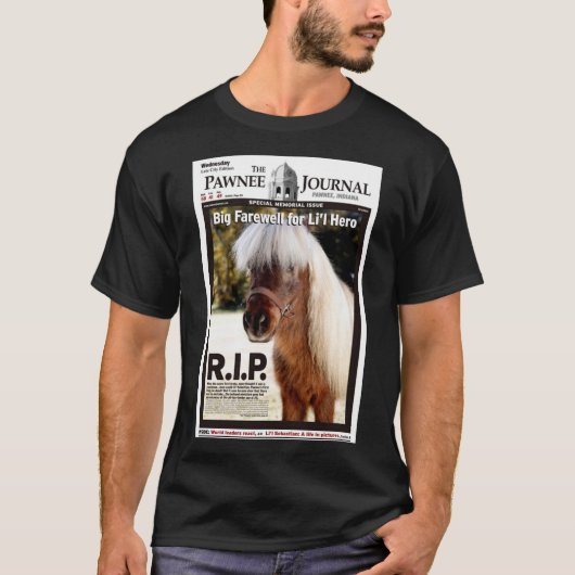Lil Sebastian - Großer Abschied für Li&x27;l Hero  T-Shirt (Vorderseite)