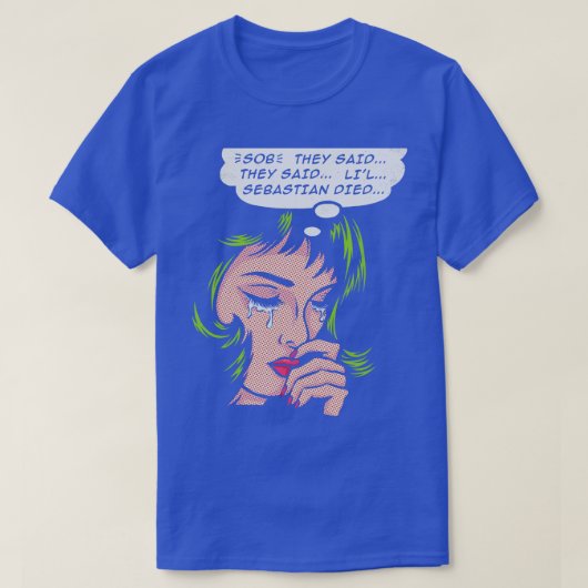 Lil Sebastian ist tot T-Shirt (Design vorne)