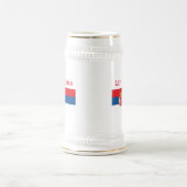 Lil Serbian-Tasse Bierglas (Mittel)