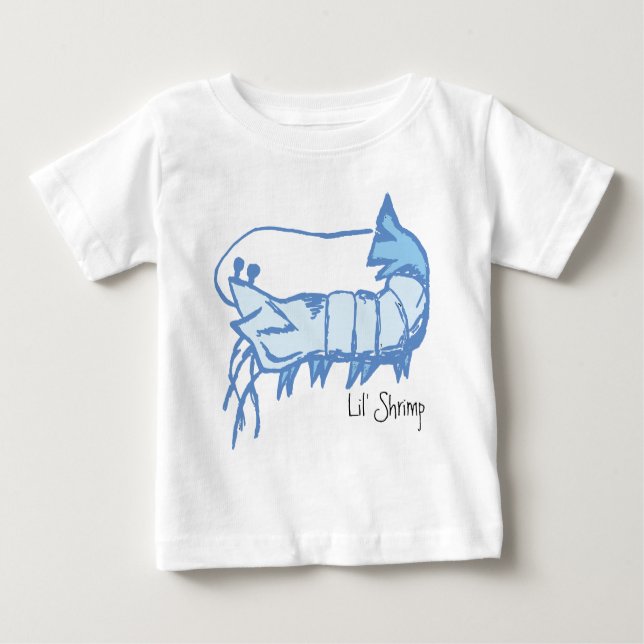 Lil' Shrimp Baby Shirt (Vorderseite)