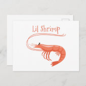 Lil Shrimp Postkarte (Vorne/Hinten)