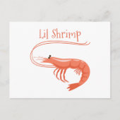 Lil Shrimp Postkarte (Vorderseite)