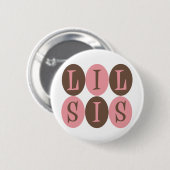 Lil SIS-Knopf Button (Vorne & Hinten)