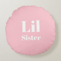 Lil Sister Pink White Girl