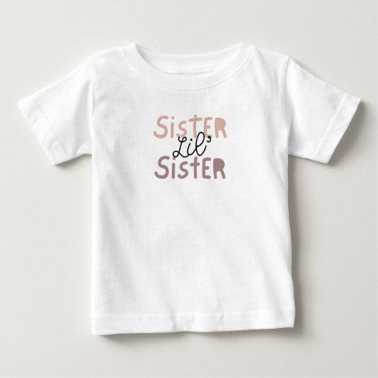 Lil' Sister Tee. Begleiter für Big Sister Tee (Vorderseite)