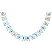 Lil' Slugger Baseball Themed Baby Dusche Banner (Alle)