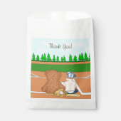 Lil' Slugger | Baseball Themed Vielen Dank Geschenktütchen (Vorderseite)