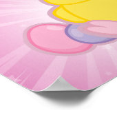 Lil Spring Chick Pattern Poster (Ecke)