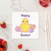 Lil Spring Chick Pattern Serviette (Beispiel)