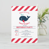 Li'l spritzen Einladung (Stehend Vorderseite)