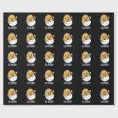 Lil-spuddy Funny Potato Pun Dark BG Geschenkpapier (Flach)