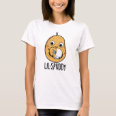 Lil Spuddy Funny Potato Pun T-Shirt (Vorderseite)