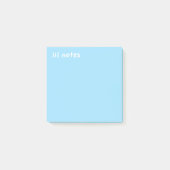 Lil stellt Sky Blue Post-It Notes Klebezettel (Vorderseite)