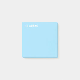 Lil stellt Sky Blue Post-It Notes Post-it Klebezettel