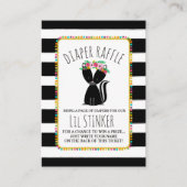 Lil Stinker Boho Skunk Baby Duwer Windelwanne Begleitkarte (Vorderseite)
