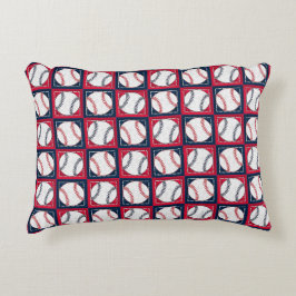 Lil Stitched Baseballs-Accent Throw Kissen