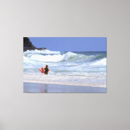 LI'L SURFER TYP 40x60 Leinwanddruck