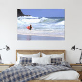 LI'L SURFER TYP 40x60 Leinwanddruck (Insitu (Schlafzimmer))