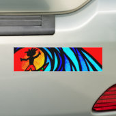 Lil Surfer Typ in Pipeline Autoaufkleber (Auf Auto)
