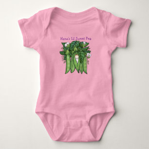 Lil süße Erbse Baby Strampler