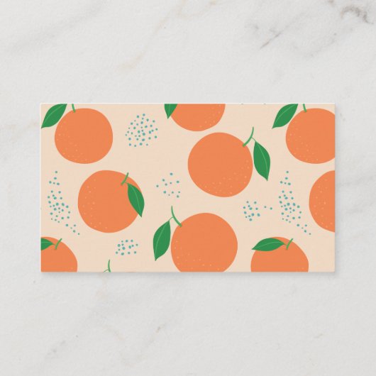 Lil Süsse Moderne Orange Babydusche Buchungsanfrag Begleitkarte (Rückseite)