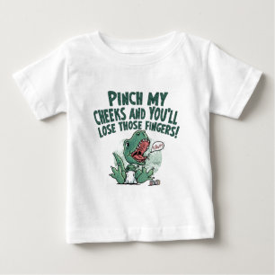 Lil' T Rex Prise meine Wangen verlieren die Finger Baby T-shirt