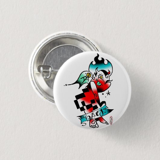 lil Teufel Button (Vorne & Hinten)