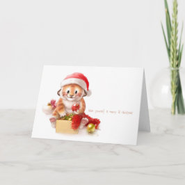 lil Tiger-Weihnachtskarte 2010 Feiertagskarte