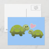 Lil Turtle Postkarte (Vorne/Hinten)