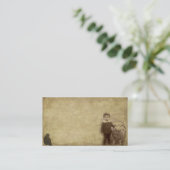 Lil Typ u. seine Schafe Prim Geschäfts-Karten Visitenkarte (Stehend Vorderseite)