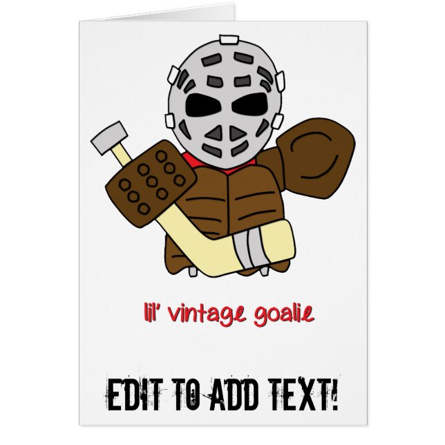 Lil Vintager HockeyGoalie (Vorne)