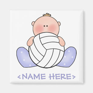 Lil Volleyball-Baby Magnet
